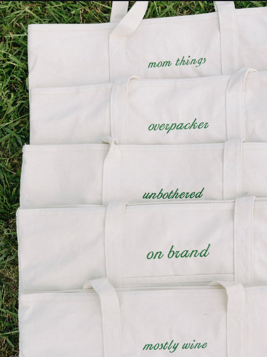 Boat Tote Embroidery